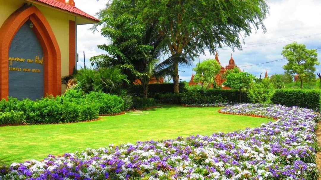 Myanmar Nan Hteik Temple View Hotel New Bagan Exterior foto