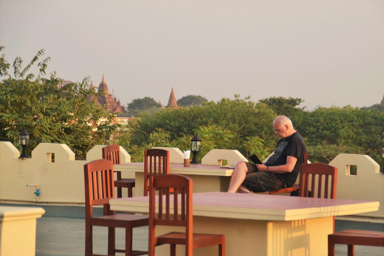 Myanmar Nan Hteik Temple View Hotel New Bagan Exterior foto