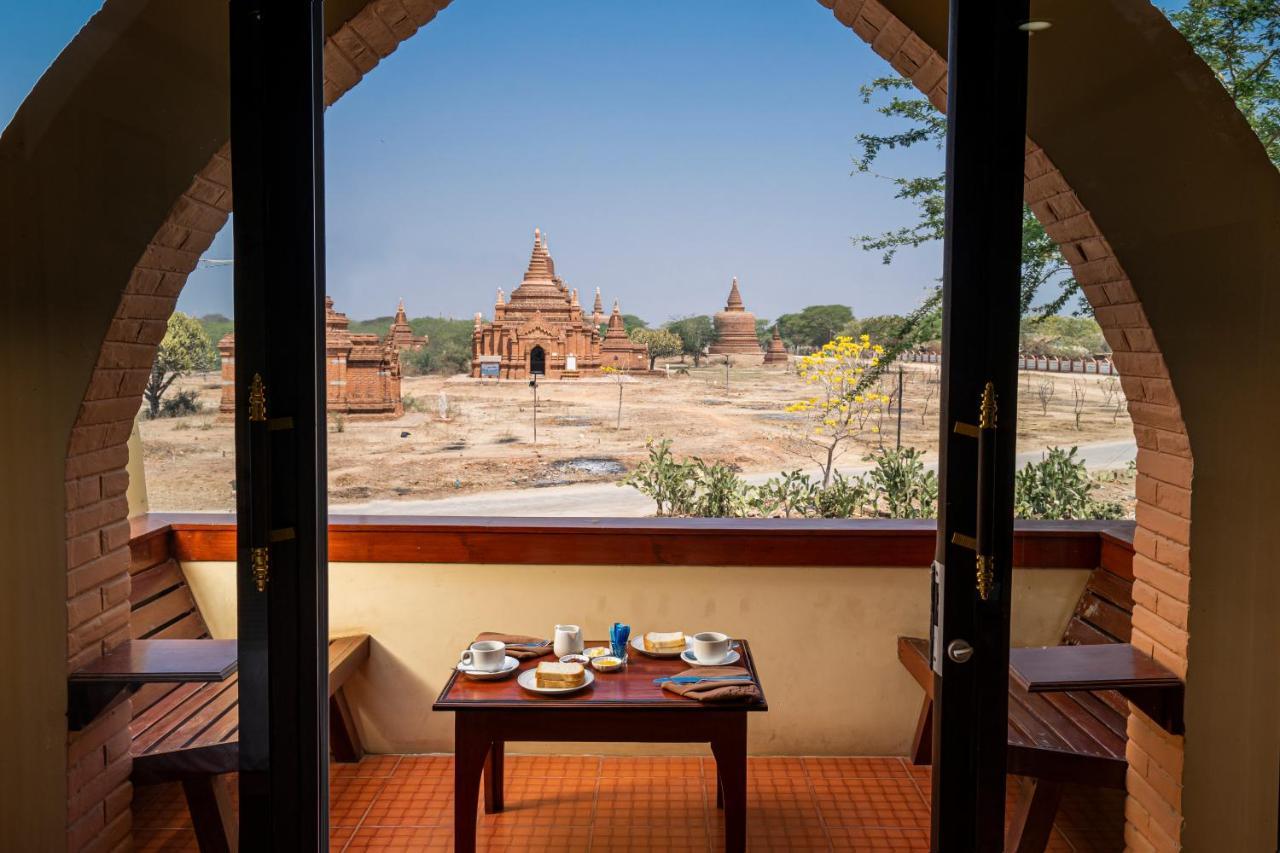 Myanmar Nan Hteik Temple View Hotel New Bagan Exterior foto